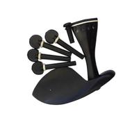 Violino Per Principianti Accessori Un Set Di Cordiera E Picchetti Per Mentoniera Per Violino In Ebano 4/4 3/4 1/2 1/4 Accessori Per Violino (Color : 1/4)