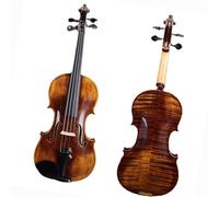 Violino Per Principianti Antico Violino In Legno Massello Fatto A Mano Violino Professionale A Tavola Singola Strumento Per Violino(3/4)