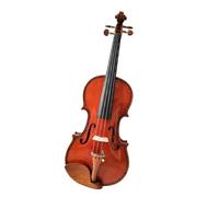 violino per principianti Fiore Intagliato A Mano Per Violino 4/4 Con Arco In Legno Brasiliano E Custodia In Schiuma