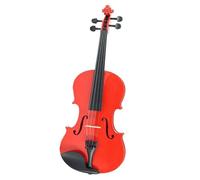 violino per principianti Pianoforte Per Studenti In Compensato Di Violino Rosso Con Piastra In Tiglio (Color : 3/4)
