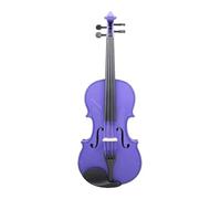 violino per principianti Regalo Per Pannello In Acero 4/4 Per Violino Per Ornamento Musicale Adatto Per Violino (Color : Purple)