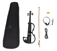 violino per principianti Set Introduttivo Per Violino Elettrico Per Violino Silenzioso In Ebano 4/4 Per Principianti