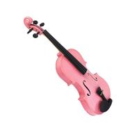 violino per principianti Strumenti Musicali Violino Fatto A Mano In Legno Massello Lucido Pratica Studente Violino Rosa 4/4-1/16 (Color : 1/8)