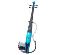 violino per principianti Strumento Musicale Professionale Che Suona Il Violino Elettronico Con Pickup Elettroacustico Blu