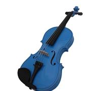 violino per principianti Violin 4/4 Popularize Beginner Novice Set Blue Violin Solid Wood Maple Panel Fiddle With Accessory (Color : 4/4Violin)