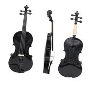 violino per principianti Violino 4/4 Diffonde Il Pannello In Acero Violino Per Principianti Studio Di Lezioni Di Musica Per Violino Nero (Color : Bk Violin)