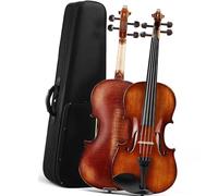 Violino Per Principianti Violino 4/4 Violini In Legno Massello Con Custodia Rigida