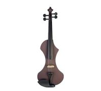 violino per principianti Violino 4/4 Violino Elettrico In Legno Massello Violino Silenzioso Set Di Custodia Per Ponte Ad Arco Per Violino Elettrico/silenzioso Fatto A Mano Avanzato (Color : Dark Red