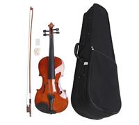 Violino per Principianti Violino Acustico Completo di Corde in Tiglio e Filo D'acciaio Strumenti Musicali a Corda per Performance Sul Palco