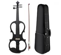 violino per principianti Violino Acustico Elettroacustico 4/4 Professionale Che Suona Uno Strumento Di Pratica Violino Con Poggiaspalla Cavo Custodia Per Archetto (Color : 4-4 violin)