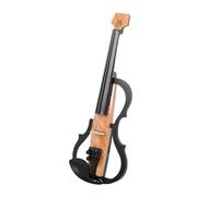 Violino per Principianti Violino Elettrico 4/4 Tecnologia Intelligente Cuffie Silenziose Spalla Pannello di Legno di Violino Professionale Avanzato in Fibra di Carbonio