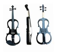 Violino Per Principianti Violino Elettrico Silenzioso 4/4 Con Controlli EQ Per Cuffie Pratica Professionale