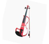 violino per principianti Violino Elettrico Strumento A Corde Per Principianti Prestazioni Professionali Blu Rosa (Color : Pink)