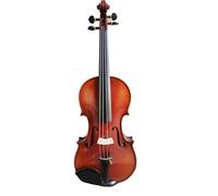 Violino per principianti Violino Fatto A Mano Con Fiamma Densa Naturale Pannello Posteriore In Acero, Pannello Laterale Pannello In Abete Violino Con Custodia Corde Per L'arco(3/4)