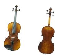 violino per principianti Violino Fatto A Mano Con Retro In Legno Massello A Tavola Singola Per Principianti E Adulti Per Suonare Il Violino Per L'esame Di Grado (Color : 3/4)
