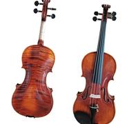 violino per principianti Violino Fatto A Mano In Acero Ad Alta Fiamma 4/4 3/4 1/2 1/4 Set Per Principianti Strumento Musicale Professionale (Color : 1/4)