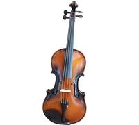 violino per principianti Violino Intagliato A Mano 4/4 In Legno Massello Tavola Intera Violino Marrone Violino Professionale Dipinto A Mano