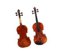 Violino Per Principianti Violino Lucido Decorato Colore Antico 4/4 Violino In Legno Massello Fatto A Mano Prestazioni Professionali(1/2)