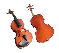 violino per principianti Violino Opaco Per Principianti Vernice Fatta A Mano Di Fascia Alta 4/4 3/4 1/2 1/4 1/8 1/10 (Color : 4/4)