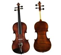 Violino per principianti Violino professionale 4/4 in acero fiammato con vernice ad olio vintage(1/4)