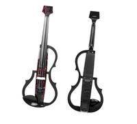 violino per principianti Violino Senza Testa Per Violino Elettrico 4/4 In Fibra Di Carbonio Con Custodia Per Archetto Cavo Per Cuffie Poggiaspalla Parti Per Violino