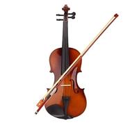 Violino Per Violino In Legno Acustico Con Custodia Ad Arco 4/4 3/4 1/2 1/4 1/8 Violino Per Violino Per Studenti (Color : 4-4)