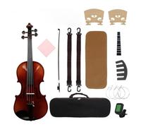 violino Piccolo Set Per Violino 4/4 In Abete Rosso Con Accessori Per Lo Strumento(1SET)