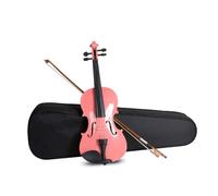 violino Piccolo Strumento A Corde Professionale 4/4 Per Esercizi Di Colore Rosa E Blu Del Violino(Pink)
