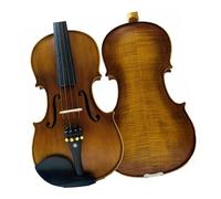 violino Piccolo Violino 4/4 Coste E Manico Marrone Suono Bello E Piacevole Strumento A Corda Principiante Adulto