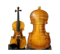 violino Piccolo Violino 4/4 In Legno Massello Fatto A Mano Accessori In Ebano Con Suono Chiaro E Bello(1/2)