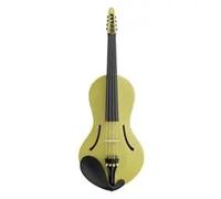 Violino Pickup per violino elettrico senza violino potente in fibra di carbonio per violino acustico 4/4 colorato (Color : Yellow)
