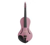 Violino Pickup per violino elettrico senza violino potente in fibra di carbonio per violino acustico 4/4 colorato (Color : Pink)