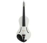 Violino Pickup per violino elettrico senza violino potente in fibra di carbonio per violino acustico 4/4 colorato (Color : White)