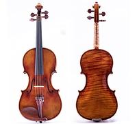 Violino Professional Adult Musical Strumentato Musicale Full Size 4/4 Naturale Violino Acustico In Legno Massello Di Abete Rosso violino principianti
