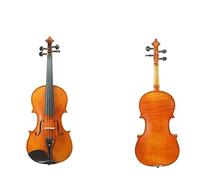 Violino Professionale Per Principianti, Violino Fatto A Mano In Legno Massello Con Pannello Posteriore A Modello Singolo (Color : 4/4)