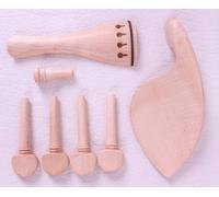 Violino Raccordi, Superiore Intagliato Acero, Pioli, Cordiera, Mento Riposo, Pin