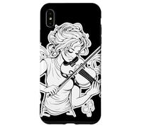 Violino Ragazza Disegno Musica popolare per ragazze Custodia per iPhone XS Max