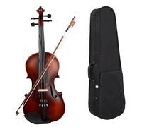Violino Retro Matte Violino Acustico Violino Tiglio Per Violino Principiante Con Custodia E Accordatore E Arco E Strumenti A Corda Strumenti(Set1,4/4)
