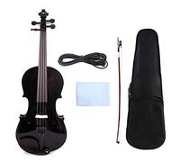 Violino Serie 4 String Blue 3/4 Azzurro Acoustic Violin ACURZE + ACLUELLO GRATUITO CASSE (Color : Black)