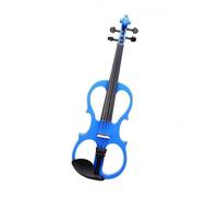 Violino Set completo di violino elettrico a grandezza naturale Balance Sound 4/4 Fiddle in legno massello silenzioso