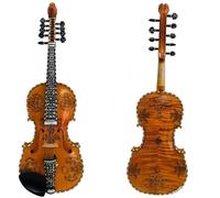 Violino Set Deluxe Fancy Fiddle 4/4 Violino (4 * 5 Corde) Di Professione Concerto