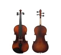 Violino Set Di Violini Color Legno Naturale Intagliato A Mano Per Violino 4/4 Con Archetto E Custodia Per Esercitarsi Nel Violino Per Strumenti A Corda(Violin)