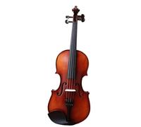 Violino Set Di Violini Fatti A Mano In Acero Opaco Misura 4/4 Per Principianti Pannello In Legno Di Abete Rosso Tastiera/albero Per Accordi In Ebano