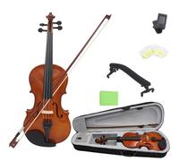 Violino Set Di Violini Per Violino In Legno Massello 4/4 Originale In Legno Color Violino Accessori In Plastica Per Principianti Adulti Disponibili(SET2)