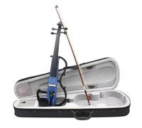 Violino Set Di Violino Elettrico Con Pannello In Acero Per Violino Elettrico 4/4 Con Accessori Per Custodia Violino Elettrico Professionale Per Esercitarsi(SET1)