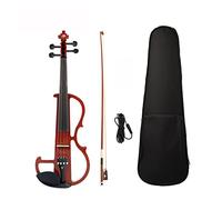Violino Set Di Violino Elettrico Set Silent Kit Select Solidwood Body Ebony Fitting W/Case/Bow Violino
