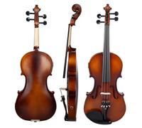 Violino Set EQ Per Violino Acustico Elettrico 4/4 Sotto La Sella Raccordi In Ebano Con Trasduttore Piezoelettrico Con Custodia Per Cavi