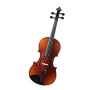 Violino Set per esercitazione per principianti per adulti in legno massello fatto a mano per violino (Color : 1/4)
