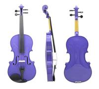 Violino Set Per Violino 4/4 Adatto Ai Principianti Viola Con Custodia Corde Archetto Poggiaspalla Accessori(Type2)