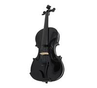 Violino Set Principiante 4/4 3/4 1/2 1/4 1/8 Violino Violino con custodia Arco Set completo Accessori Violino nero (Color : 1/8)